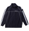 大きいサイズ メンズ SY32 by SWEET YEARS パイピング ナイロン トラック ジャケット ブラック 1273-4355-2 3L 4L 5L 6L