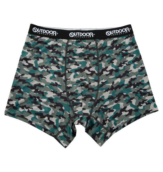 楽天大きいサイズの店ビッグエムワン大きいサイズ メンズ OUTDOOR PRODUCTS ポリエステルベア天カモフラ柄 ボクサーパンツ カーキカモ 1249-5302-2 3L 4L 5L 6L 7L 8L