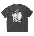 大きいサイズ メンズ PeKo&PoKo 天竺ポケット付 半袖 Tシャツ チャコール 1278-4265-2 3L 4L 5L 6L 8L