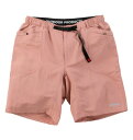 大きいサイズ メンズ OUTDOOR PRODUCTS 水陸両用 ナイロン ガーデニング ハーフパンツ ピンク 1254-5220-4 3L 4L 5L 6L 7L 8L