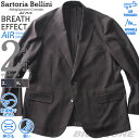 大きいサイズ メンズ SARTORIA BELLINI セットアップ BREATH EFFECT チェック柄 ストレッチ ジャケット 軽量 防シワ 高通気 ウォッシャブル スマリラ 春夏新作 ik-breme-jk-l