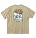 大きいサイズ メンズ クレヨンしんちゃん 天竺ポケット付 半袖 Tシャツ ベージュ 1278-5526-1 3L 4L 5L 6L 8L