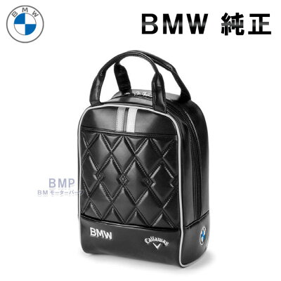 BMW 純正 GOLF SPORT BLACK COLLECTION 2024 BMW x Callaway シューズバッグ ブラック レディース 鞄 キャロウェイ ゴルフ コレクション