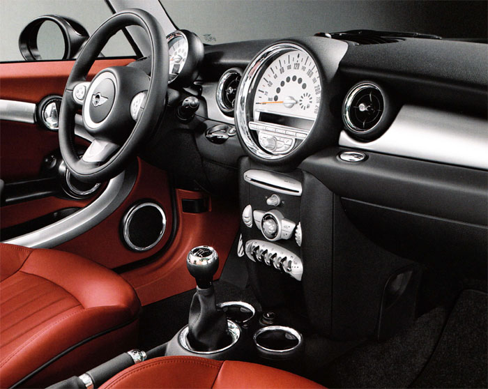BMW MINI アクセサリー R56 ハッチバック R57 カブリオレ R55 CLUBMAN 用 クローム調トリムセット ドア ハンドル用