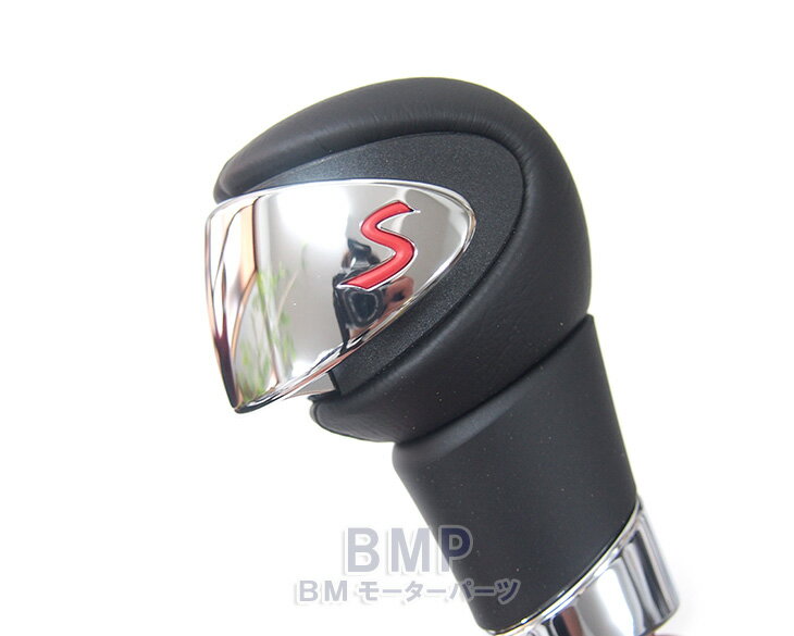 BMW MINI R56 R55 R57 R58 R59 R60 R61 AT用 セレクターレバー グリップ COOPER S レザー クローム シフトノブ