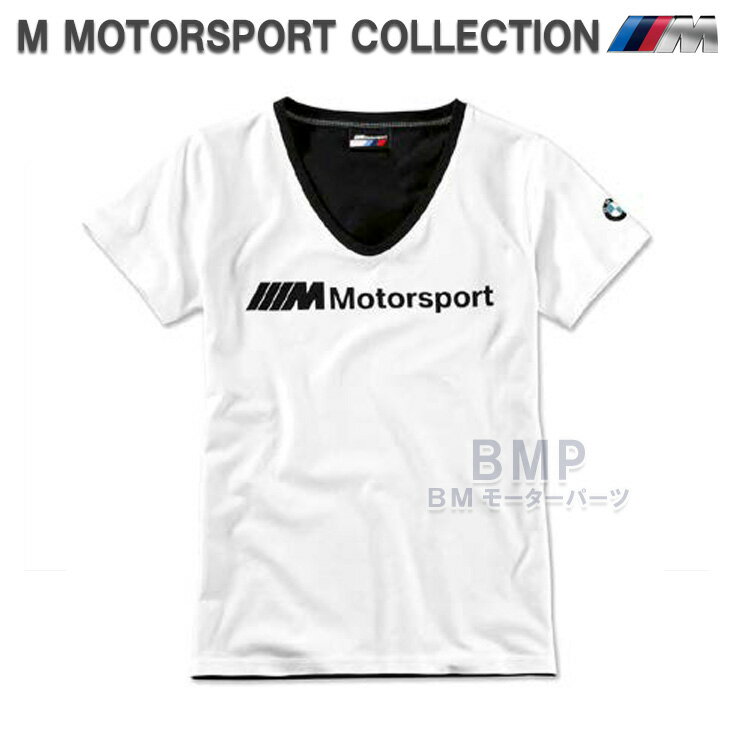 BMW 純正 M MOTORSPORT COLLECTION ロゴTシャツ レディース コレクション