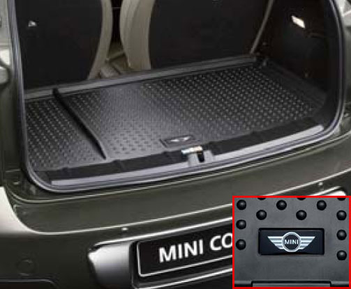 BMW MINI 純正 フロアマット MINI R60 CROSSOVER ラバー ラゲージ ルーム マット MINI