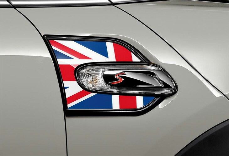 BMW MINI F56 F55 3 DOOR 5 DOOR 用 サイド スカットル トリム セット UNION JACK 前期 LCI1