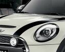 BMW MINI F56 F55 F57 3 DOOR 5 DOOR Convertible 用 ヘッド ライト リング ブラック ライン 左右セット Piano Black