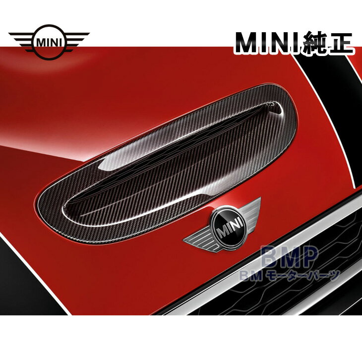 BMW スポーティ全開♪ MINI リアルカーボン ボンネットダクト