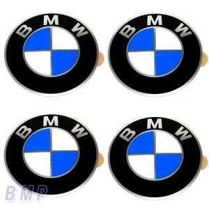 BMW 純正 エンブレム ホイールキャップバッジ 58mm 4枚セット