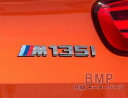 BMW 純正 F20 LCI M135i リア エンブレム ブラック クローム