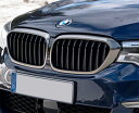 BMW 純正 G30 G31 前期 5シリーズ M550iX マット クローム キドニー グリル セット CERIUM GREY