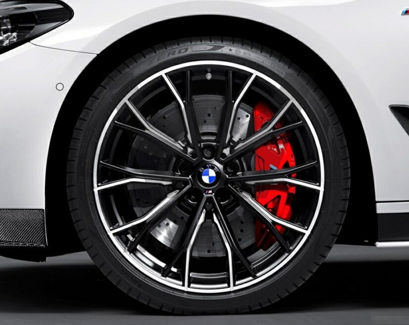 BMW 純正 アロイ ホイール G30 G31 5シリーズ M Performance ダブルスポーク スタイリング669M マット ブラック 単体 1本 リア用 9J×20 パフォーマンス