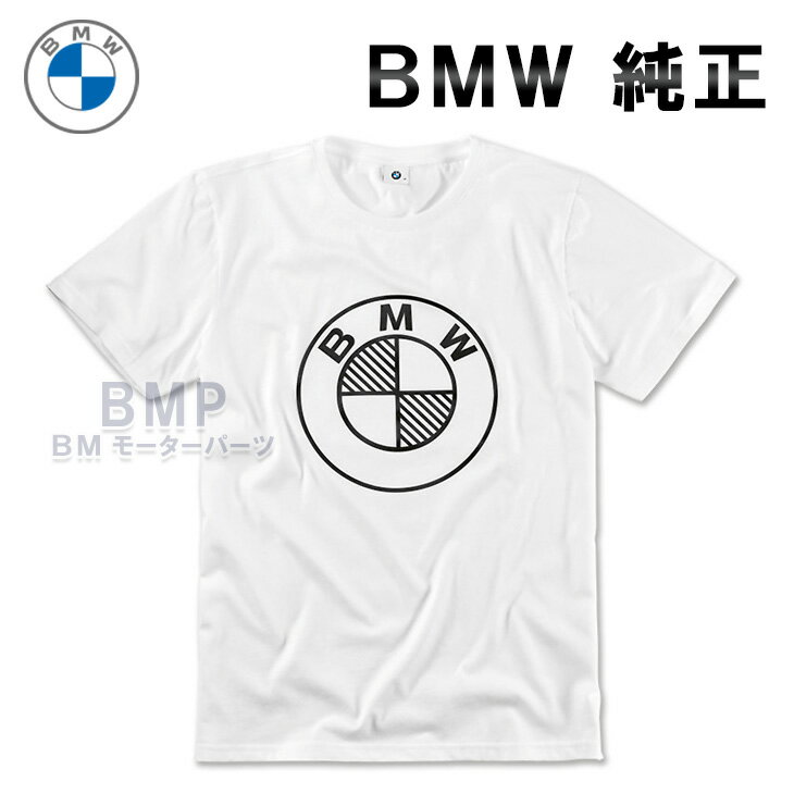 BMW 純正 BMW COLLECTION 2019-21 ロゴ Tシャツ ユニセックス ホワイト 白 コレクション