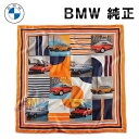 BMW 純正 BMW COLLECTION 2020 シルク スカーフ オレンジ コレクション(4)