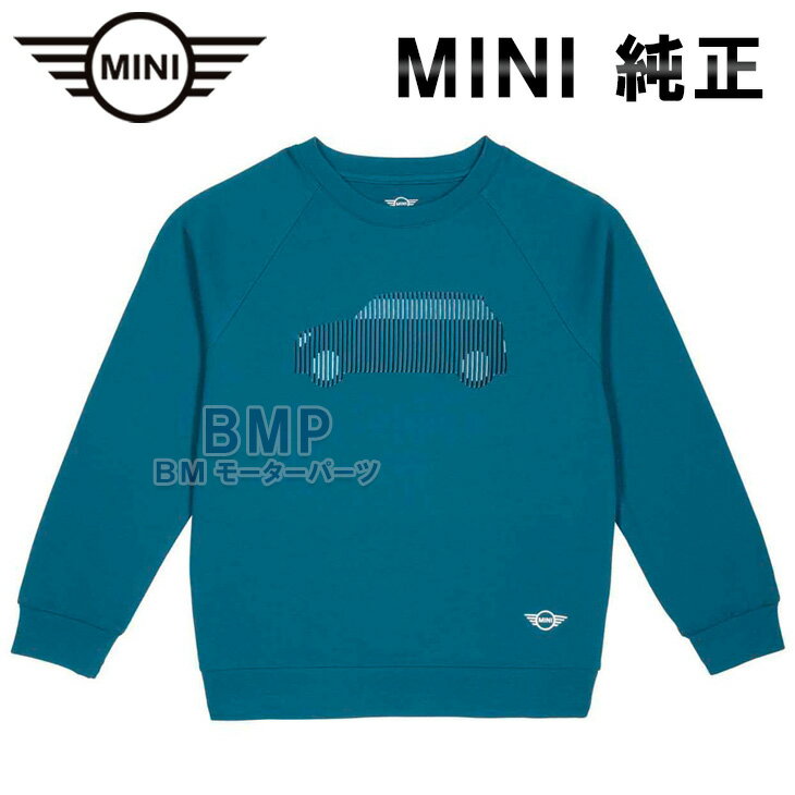 BMW MINI 純正 MINI COLLECTION 2022 MINI 3Dカー スウェットジャケット アイランドブルー コレクション