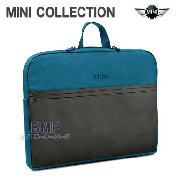 【店内全品300円オフクーポン】BMW MINI 純正 MINI COLLECTION ラップトップ ケース アイランドブルー ブラック