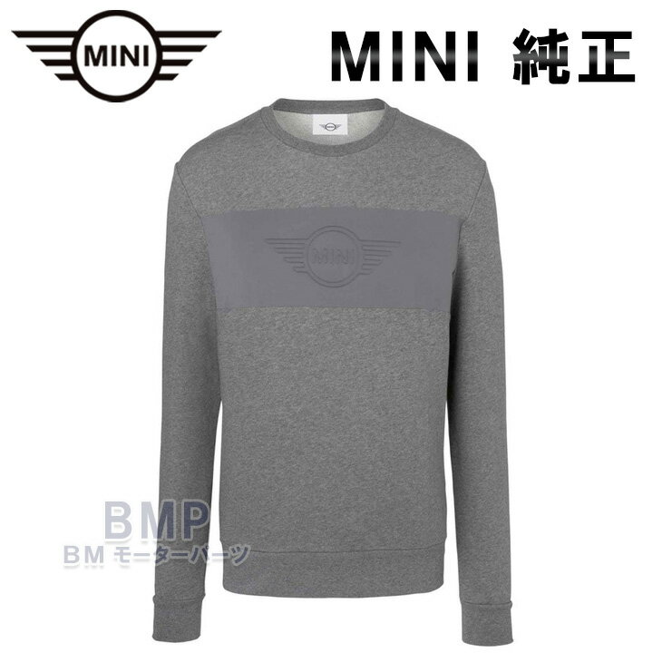 楽天BMモーターパーツ BMW純正品専門店BMW MINI 純正 MINI COLLECTION 2022 MINIロゴ ロング・スリーブ グレー メンズ コレクション