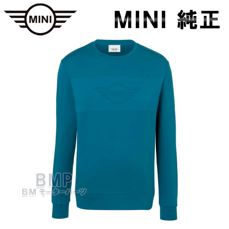 楽天BMモーターパーツ BMW純正品専門店BMW MINI 純正 MINI COLLECTION 2022 MINIロゴ ロング・スリーブ アイランドブルーメンズ コレクション