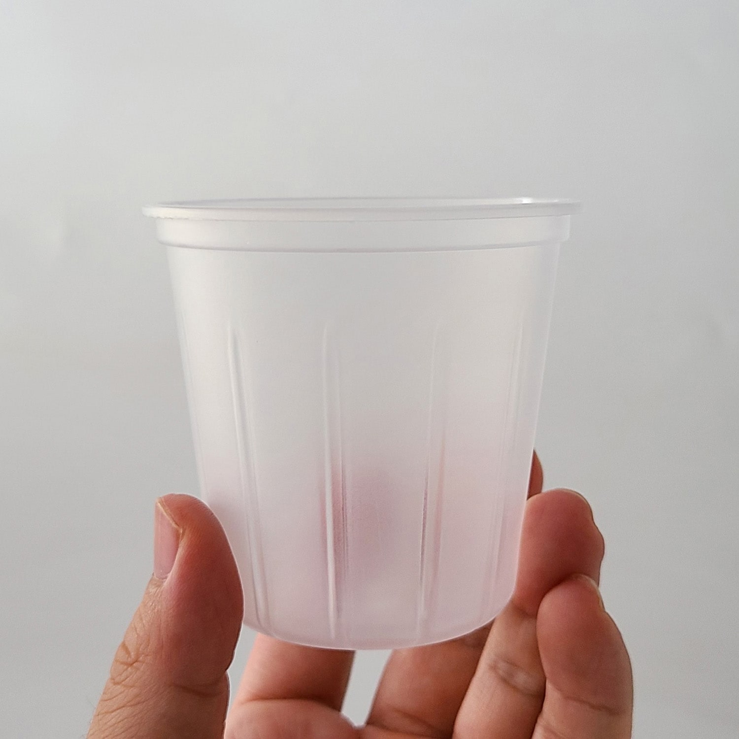 【 プラカップ 】 240ml PPカップ半透明 1000個(※フタ別売り)プラスチック ポリプロピレン 1000個 ノーマル型 おしゃれ 可愛い 業務用 使い捨て容器 デザートプラカップ クリアカップ アイスカップ 紙カップ テイクアウト プラコップ 3
