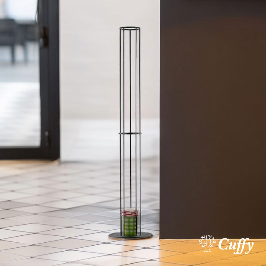 【 カフェグッズ 】 カップ ラック 収納 自販売機用カップ回収ディスペンサー(7.4cm) カフェ グッズ テイクアウト キッチン収納 使い捨て カップ収納 コップ収納 コーヒー プラカップ クリアカップ コーヒー カフェ 炭酸 ドリンク 紙カップ 紙コップ