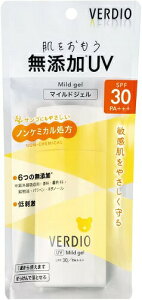 近江兄弟社 メンターム ベルディオ UVマイルドジェルN 80g SPF30 PA＋＋＋ 日焼け止め 無添加 低刺激 ノンケミカル処方