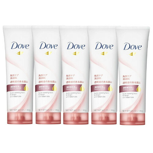 Qiora - Dove(ダヴ) ダヴ クリアリニュー 洗顔料 130g やさしいフローラルの香り×5【5個セット】【ネコポス】送料無料 角質 くすみ トーンアップ