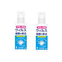 紀陽除虫菊 消毒スプレー 200ml 手指の消毒 除菌 スプレー ×2【2個セット】送料無料 アルコール 成分配合