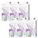 軽失禁パンツ YouYou for MIDY 吸水ショーツ 吸水量10cc サックスブルー Lサイズ×6【6個セット】送料無料 尿漏れ 在庫処分 セール 激安