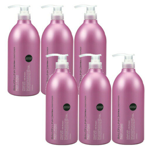 Rakuten - サロンリンク エクストラコンディショナーポンプ 1000ml ×6【6個セット】 保湿 熊野油脂