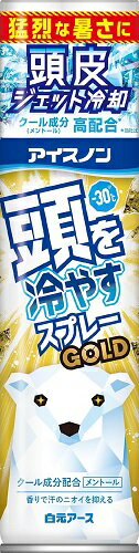アイスノン 頭を冷やすスプレーGOLD 冷却スプレー 頭用 夏 保冷 スポーツ 熱中症