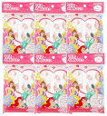 こども用プリンセス不織布マスク 7枚×6【6個セット】【ネコポス】送料無料 かわいい 子供