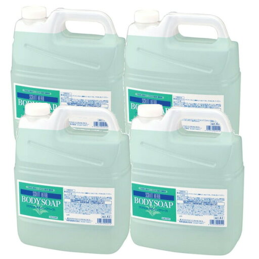 熊野油脂 業務用 SCRITT スクリット ボディソープ 4L×4【4個セット】ケース販売 送料無料 温泉 大容量 熊野油脂 業務用 SCRITT スクリット ボディソープ 4L×4【4個セット】ケース販売 送料無料 温泉 大容量