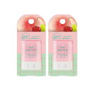 STラディー クリアUVスティック〈白桃ミックス〉 15g×2【2個セット】【ネコポス】送料無料 日焼け止め 日焼け スティックタイプ 透明 ウォータープルーフ...