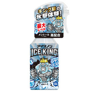 白元アース 冷感スプレー 白元アース アイスノンシャツミスト ICE KING 冷感 スプレー夏 衣類