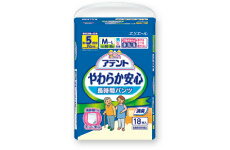 アテントやわらか安心長時間パンツM～L18枚男女共用