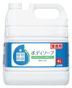 ライオンハイジーン 植物物語 ボディソープ 4L 業務用 植物生まれ