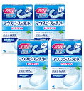 ピースクリン マウスピース洗浄剤 ミントの香り 96錠入×4【4個セット】送料無料
