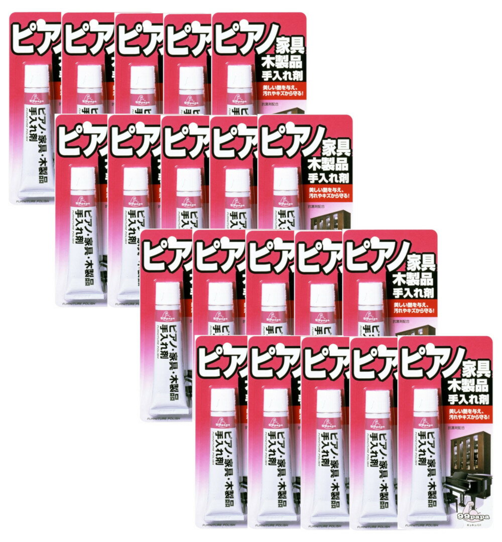 ソフト99 ピアノ家具木製品 手入れ剤 40g×20【20個セット】送料無料