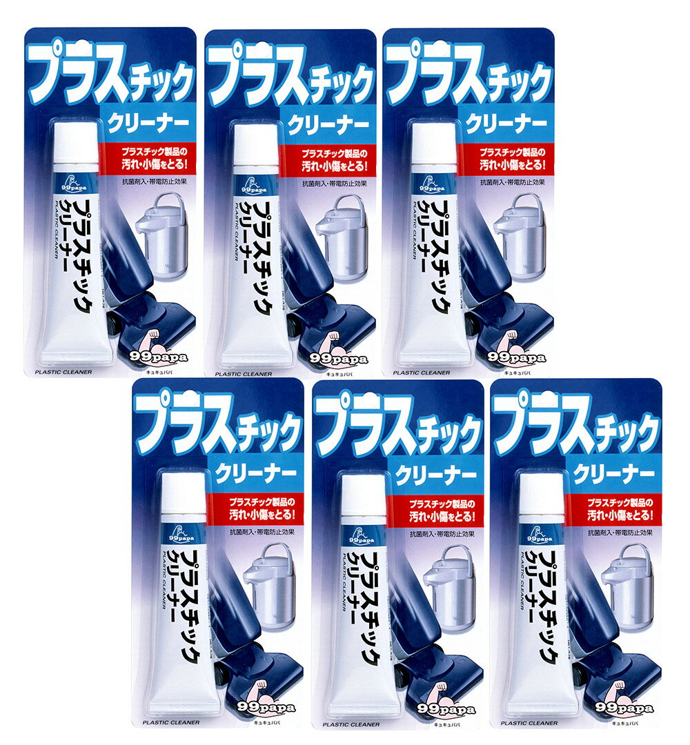 ソフト99 プラスチッククリーナー 43g×6【6個セット】【ネコポス】送料無料