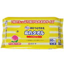 サルバ おむつとりかえぬれタオル 60枚入【白十字】