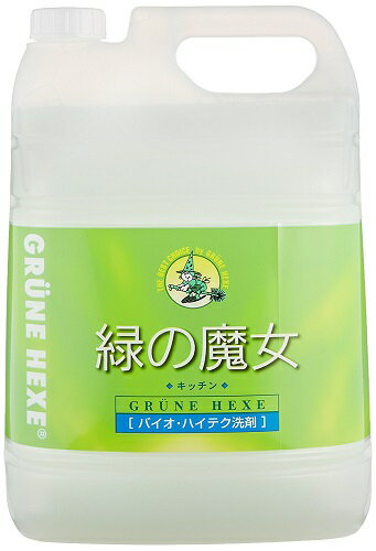 【送料無料】緑の魔女 キッチン用 5L【ミマスクリーンケア】【食器用洗剤】