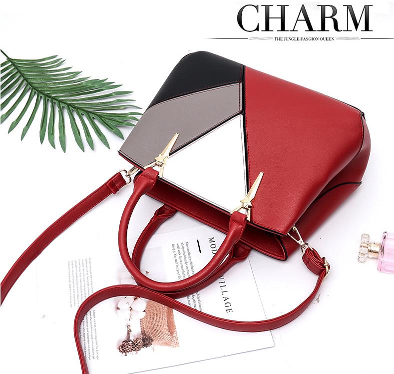 ハンドバッグ ショルダーバッグ レディース コンパクト 黒色 斜めがけ レザーバッグ 革バッグ 革鞄 婦..