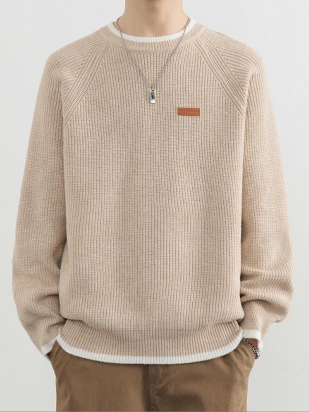 ニット セーター メンズ セーター ボーダー 春物 秋物 冬物 赤 クールネック ビジネス 通勤 クリスマス衣服 カジュアル お出かけ 部屋着 長袖 セーター ...