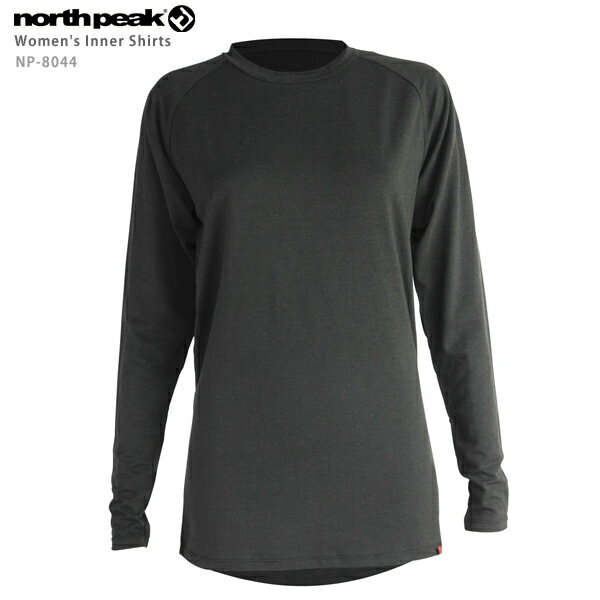 スノボ スノーボード アンダー レディース north peak〔ノースピーク ウェア〕Women's Inner Shirts/ NP-8044