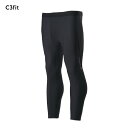 c3fit シースリーフィット メンズ タイツ 2024 GC62352 Kodenshi Warm 3/4 Tights