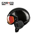 CASCO カスコ スノボ スノーボード ヘルメット メンズ レディース 2024 SP-6 VISOR LIMITED CARBON VAUTRON