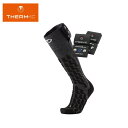 THERM-IC〔サーミック スノボ スノーボード靴下 ソックス〕フュージョンV2 + Sパック1400バッテリーセット T45-2202-400