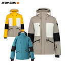 ICEPEAK アイスピーク スノボ スノーボードウェア ジャケット メンズ 2024 56221 ICEPEAK CALE